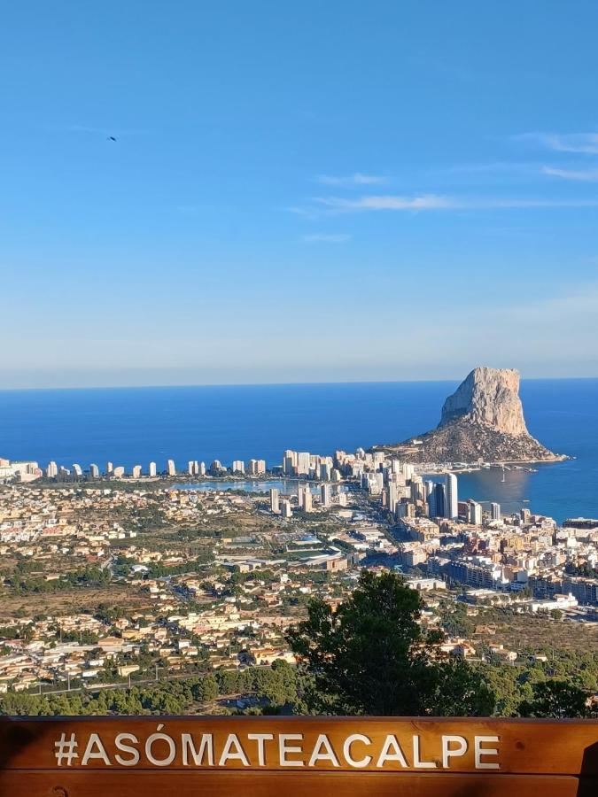 Calpe9A Lejlighed Eksteriør billede